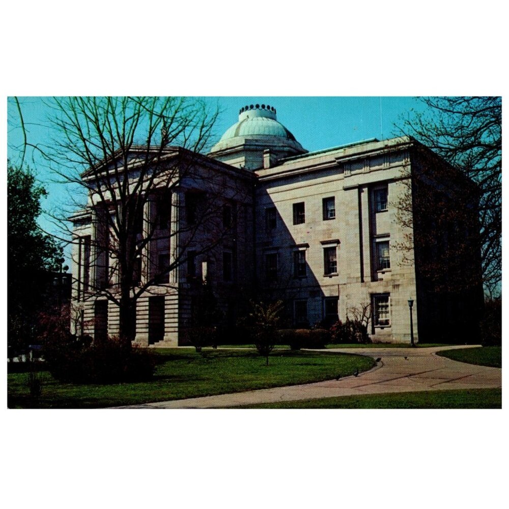 Postcard Chrome era North Carolina State Capitol Raleigh North Carolina